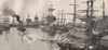 PORT ADELAIDE in 1888. South Australia 1888 old antique vintage print picture