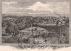 KAPUNDA, from Brewster's Hill. South Australia 1888 old antique print picture