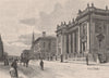 St. John Street, LAUNCESTON. Tasmania. Australia 1888 old antique print