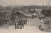 PARIHAKA. New Zealand 1888 old antique vintage print picture