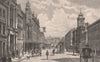 Queen Street, AUCKLAND. New Zealand 1888 old antique vintage print picture