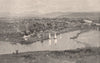 Gisborne, POVERTY BAY. New Zealand 1888 old antique vintage print picture