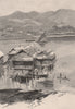 PORT MORESBY. Papau New Guinea 1888 old antique vintage print picture