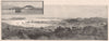 NOUMEA, New Caledonia 1888 old antique vintage print picture