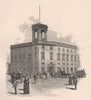 Union Bank, SYDNEY. New South Wales. Australia 1888 old antique print picture