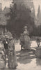 On the lawn at Government House. Sydney. Australia 1888 old antique print