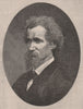 HENRY KENDALL. Australia 1888 old antique vintage print picture
