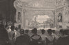 Interior of Princess Theatre, MELBOURNE. Victoria, Australia 1888 old print