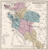 CHARENTE-INFERIEURE/-Maritime department. Battles Resources. LE VASSEUR 1876 map