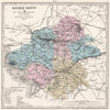 LOIRE-INFERIEURE/Atlantique department. Battles. Resources. LE VASSEUR 1876 map