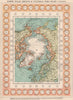 ARCTIC. North polar region explorers/dates. Universal Time Chart. BACON 1903 map