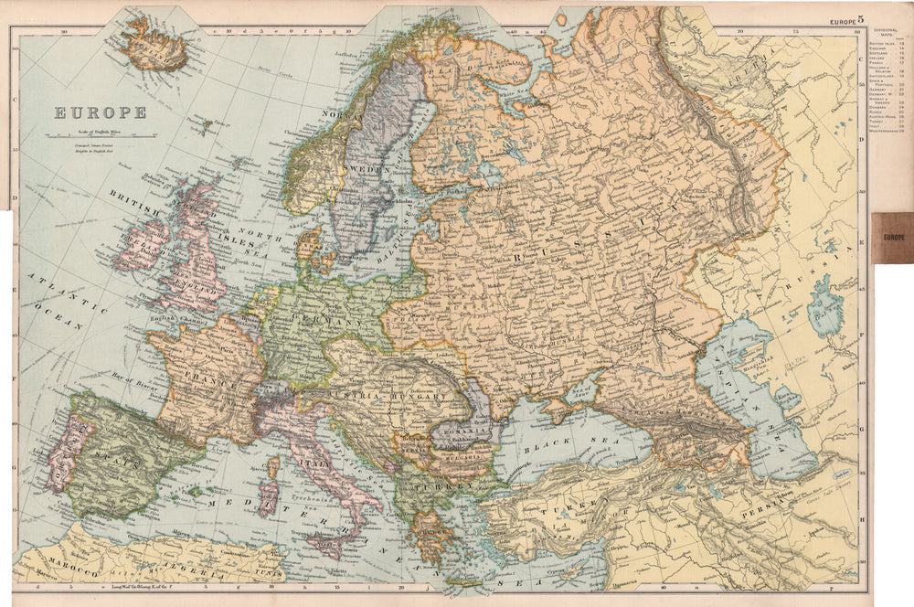EUROPE Political. Independent Cretan State/Candia Ottoman Empire. BACON 1903 map