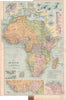 COLONIAL AFRICA.British German French Madeira Canaries Mauritius.BACON 1903 map