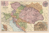 AUSTRIA-HUNGARY. Railways. Insets Budapest Trieste Vienna Prague. BACON 1903 map