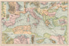 MEDITERRANEAN PORTS. Marseille Gibraltar Valetta Naples Algiers Piraeus 1903 map