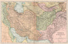 SW ASIA Persia &c. British Bahrein. 'Debei'/Dubai. 'Abu-Sabi'/Abu Dhabi 1903 map