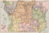 CENTRAL AFRICA Salisbury/Harare plan.Kantanga Company's boundary. BACON 1903 map