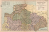 DEVONSHIRE (NORTH). Parliamentary divisions. Parks. Devon. BACON 1901 old map