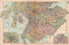 SCOTLAND SOUTH Edinburgh Glasgow environs Parliamentary Railways. BACON 1901 map