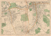 SOUTH CROYDON Carshalton Wallington Waddon Beddington Purley. BACON 1927 map