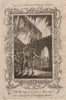 Wat Tyler's rebels burning St John's Monastery, Smithfield. Peasants revolt 1775