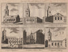 WREN CHURCHES St Mary Lawrence Jewry Michael Stephen Margaret Lothbury 1775