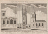 WREN CHURCHES St Mildred Poultry.St Michael, St Peter upon Cornhill. London 1775