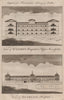 LONDON LUNATIC/MENTAL ASYLUMS St Luke's Moorfields. Bethlem Hospital/Bedlam 1775