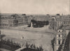 PARIS. The new Louvre. Paris 1895 old antique vintage print picture