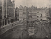 BRUSSELS. The Hotel de Ville. Belgium 1895 old antique vintage print picture