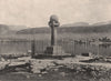 HAMMERFEST. The Meridian Column, Hammerfest. Norway 1895 old antique print