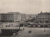 GOTHENBURG. The Gustav Adolf's Torg, and Ostra Hamngatan. Sweden 1895 print