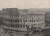 ROME. The Colosseum. Rome 1895 old antique vintage print picture