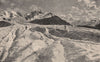 THE ENGADIN. The Roseg Glacier, near Pontresina. Switzerland 1895 old print