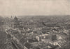 BERLIN. Panorama of the city. Germany 1895 old antique vintage print picture