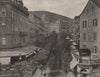 DRESDEN. The Parkstrasse. Germany 1895 old antique vintage print picture