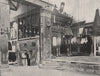 BETHLEHEM. Interior of the Church of the Nativity. Israel 1895 old print