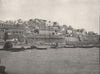 JAFFA. General view from the sea. Israel 1895 old antique print picture