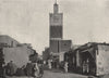 TUNIS. A Street. Tunisia 1895 old antique vintage print picture