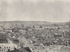 LISBON. View from the Fort of St. George. Portugal 1895 old antique print