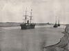 KANTARAH. View on the Suez Canal. Egypt 1895 old antique vintage print picture