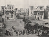 SUAKIN. The street of the Post Office. Sudan 1895 old antique print picture