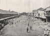 CALCUTTA (KOLKATA) . Bazaar scene in native quarter. India 1895 old print