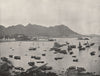 HONG KONG. East Point, showing Victoria Hills. Hong Kong 1895 old print