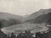 HONG KONG. The Race-Course, from Morrison's Hill. Hong Kong 1895 old print