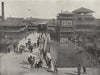 OSAKA. The Ebisubashi. Japan 1895 old antique vintage print picture