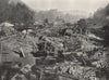 GIFU. After the earthquake. Japan 1895 old antique vintage print picture