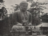 KAMAKURA. The Great Daibutsu. Japan 1895 old antique vintage print picture