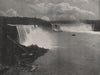 NIAGARA. General view of the falls. North America 1895 old antique print