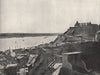 QUEBEC. View showing the citadel and the St. Lawrence. Canada 1895 old print